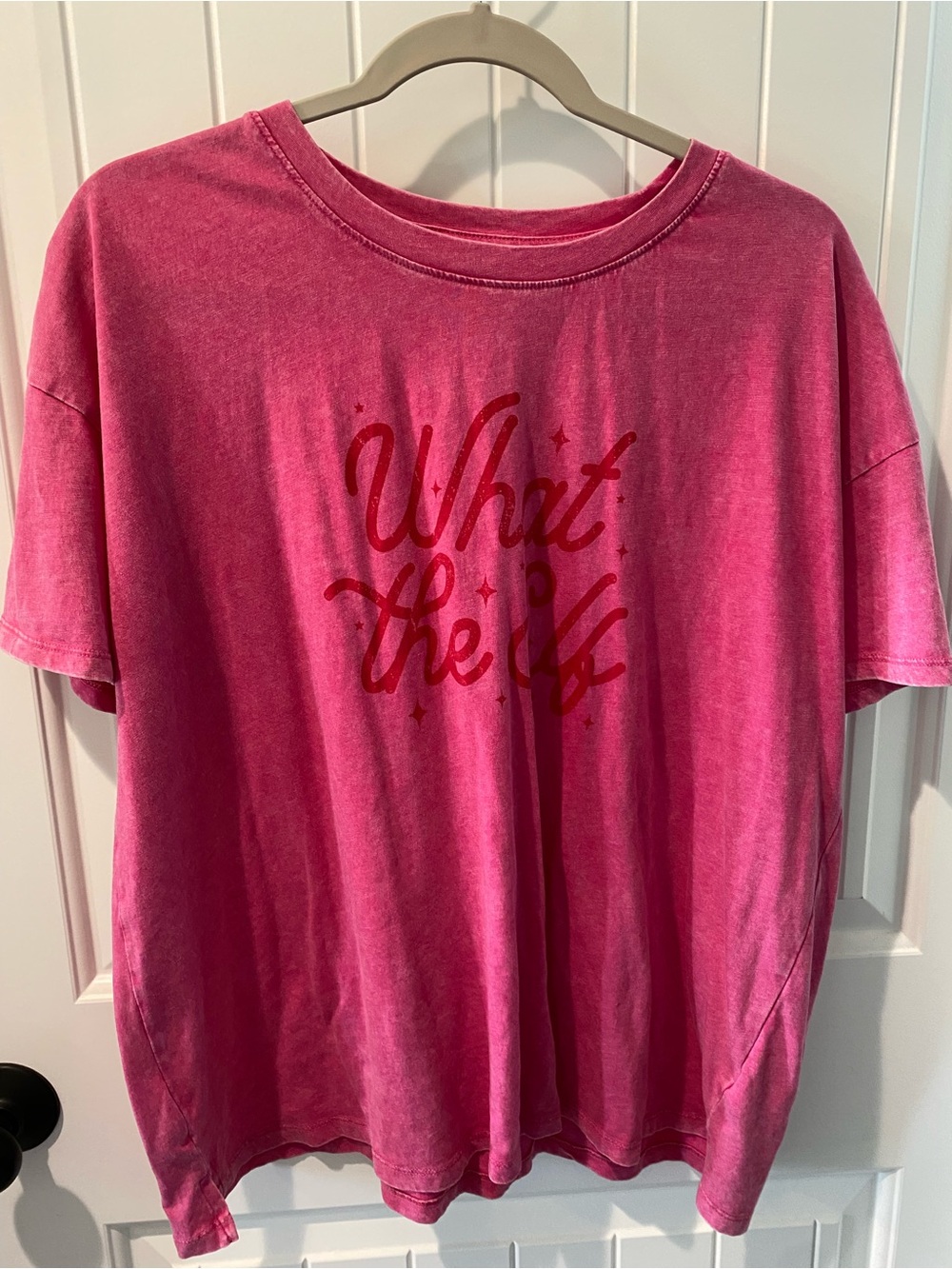 Maurices Pink Graphic Short Sleeve Tee